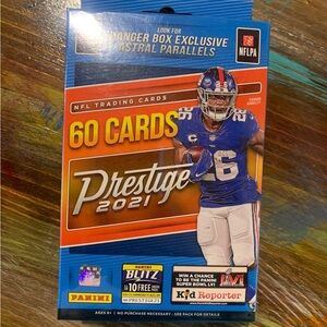 Panini NFL Trading Cards Prestige 2021 Hanger Box
